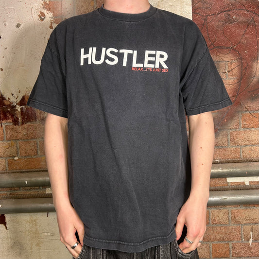 Hustler - Relax It's Just Sex T-Shirt (90s) - XL