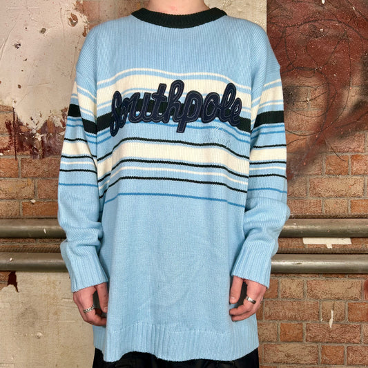 Southpole Long Sleeve Knit Sweater (90s/Y2K) - XL