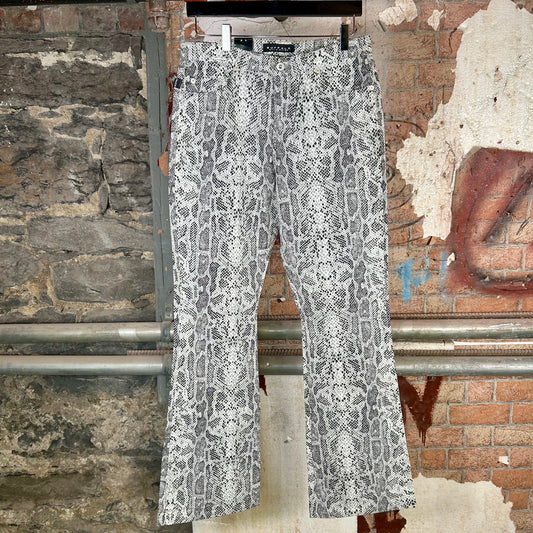 Buffalo Snake Print Pants (Y2K) - 31"