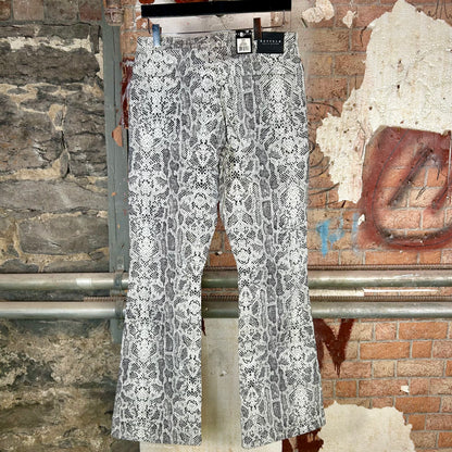 Buffalo Snake Print Pants (Y2K) - 31"