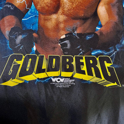 Vintage Goldberg WCW Champion Wrestling T-Shirt - 1998 (90s) - XL