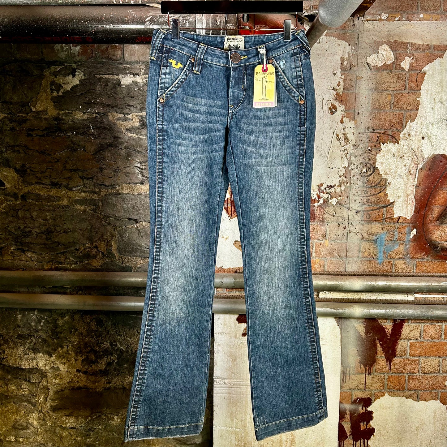 Parasuco Slim Fit Slight Flare Denim Deadstock Jeans (Y2K) - 28"