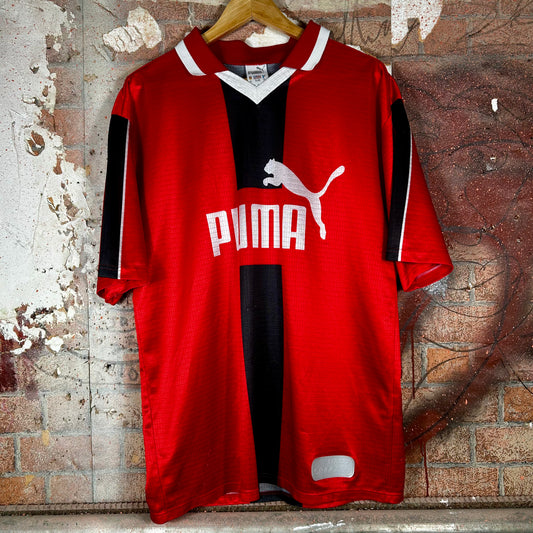 Vintage Puma Red Jersey (90s) - XL