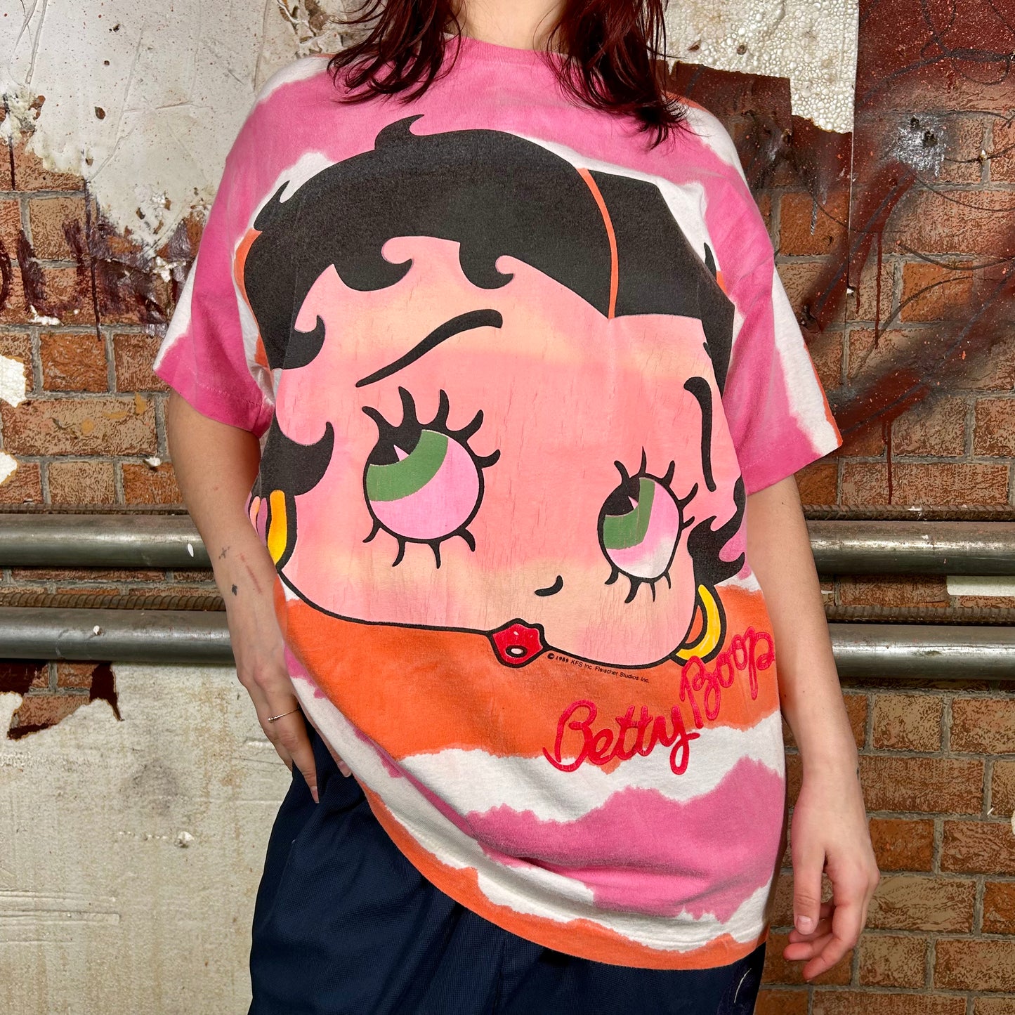 Betty Boop Rare Vintage T-Shirt - 1989 (90s) - XL