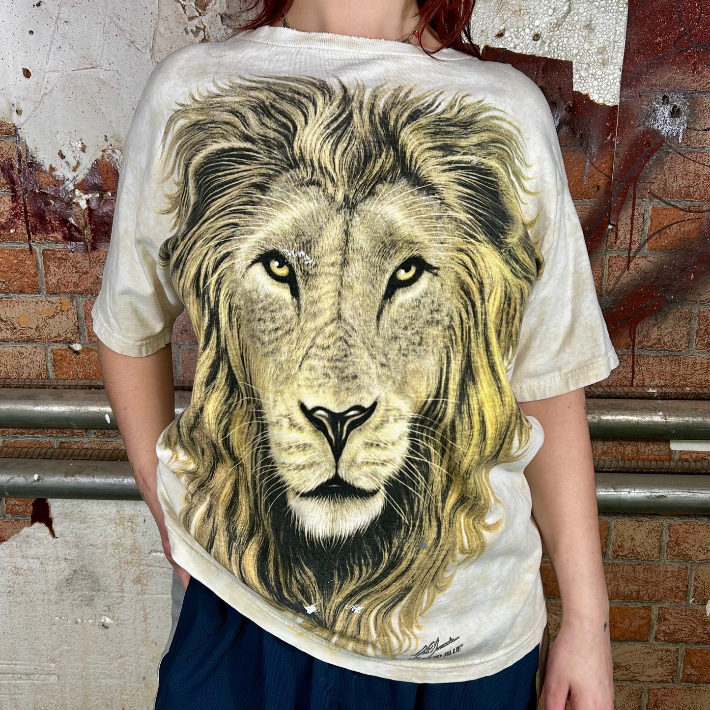 Liquid Blue Vintage Lion T-Shirt - 1994 (90's) - L