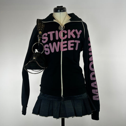 Madonna Sticky & Sweet Tour Zip Up Vest - 2008 (Y2K) - S