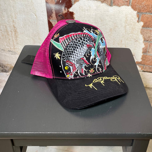 Ed Hardy Deadstock Trucker Cap (Y2K)